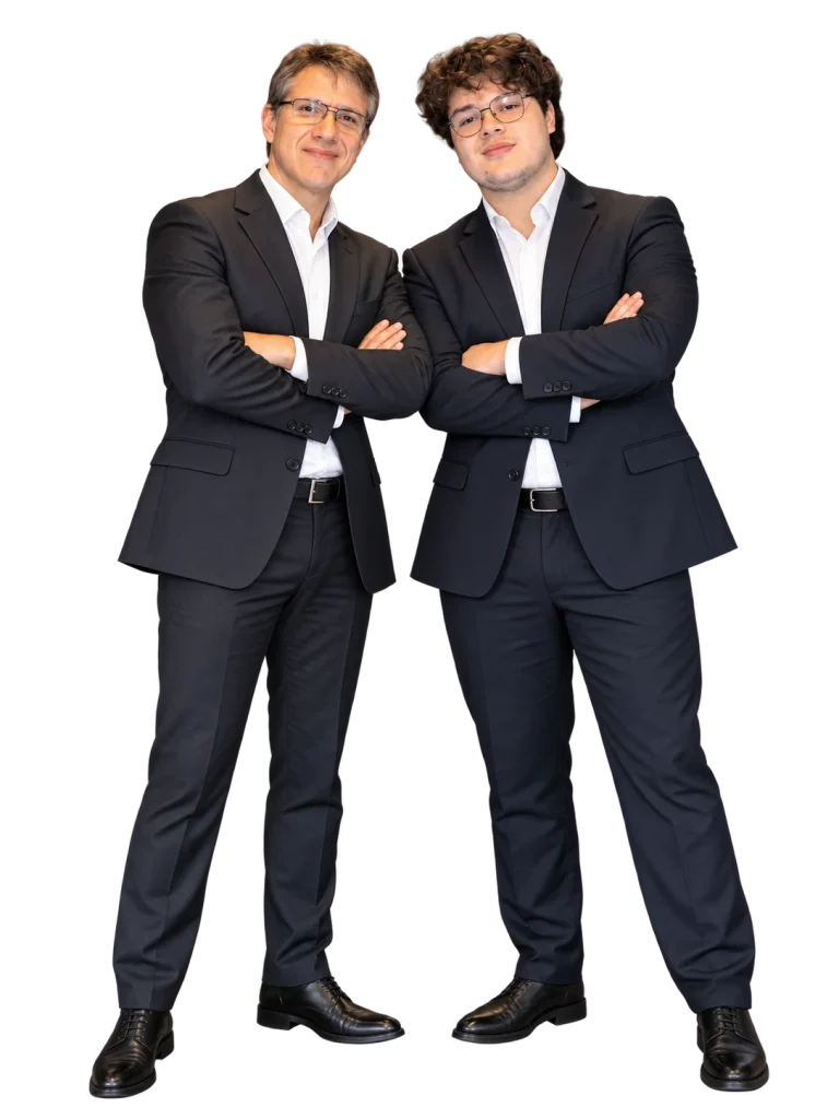El equipo de FZ Sistemas: padre e hijo, desarrolladores de la empresa